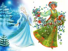 Сказка «Как Весна Зиму победила». Читать и слушать Сказка «Как Весна Зиму победила». Читать и слушать