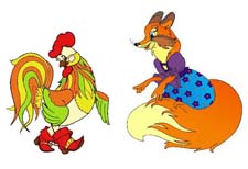 Сказка на ночь про петуха Тихомира и лису Лукаву. Читать и слушать Сказка на ночь про петуха Тихомира и лису Лукаву. Читать и слушать