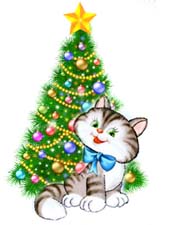Новогодняя сказка про кота на ночь. Читать и слушать Новогодняя сказка про кота на ночь. Читать и слушать