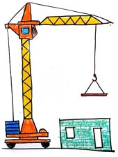 Сказка на ночь про подъемный кран. Читать и слушать Сказка на ночь про подъемный кран. Читать и слушать